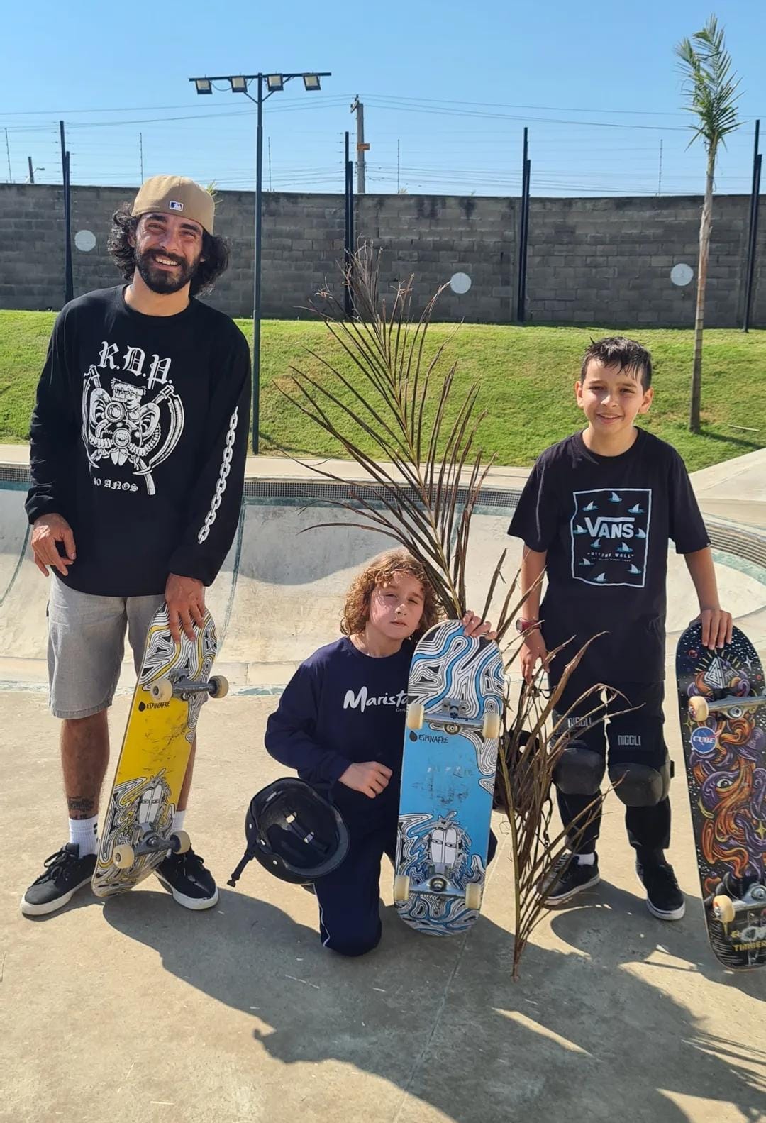 Sessão de skate no fim do dia